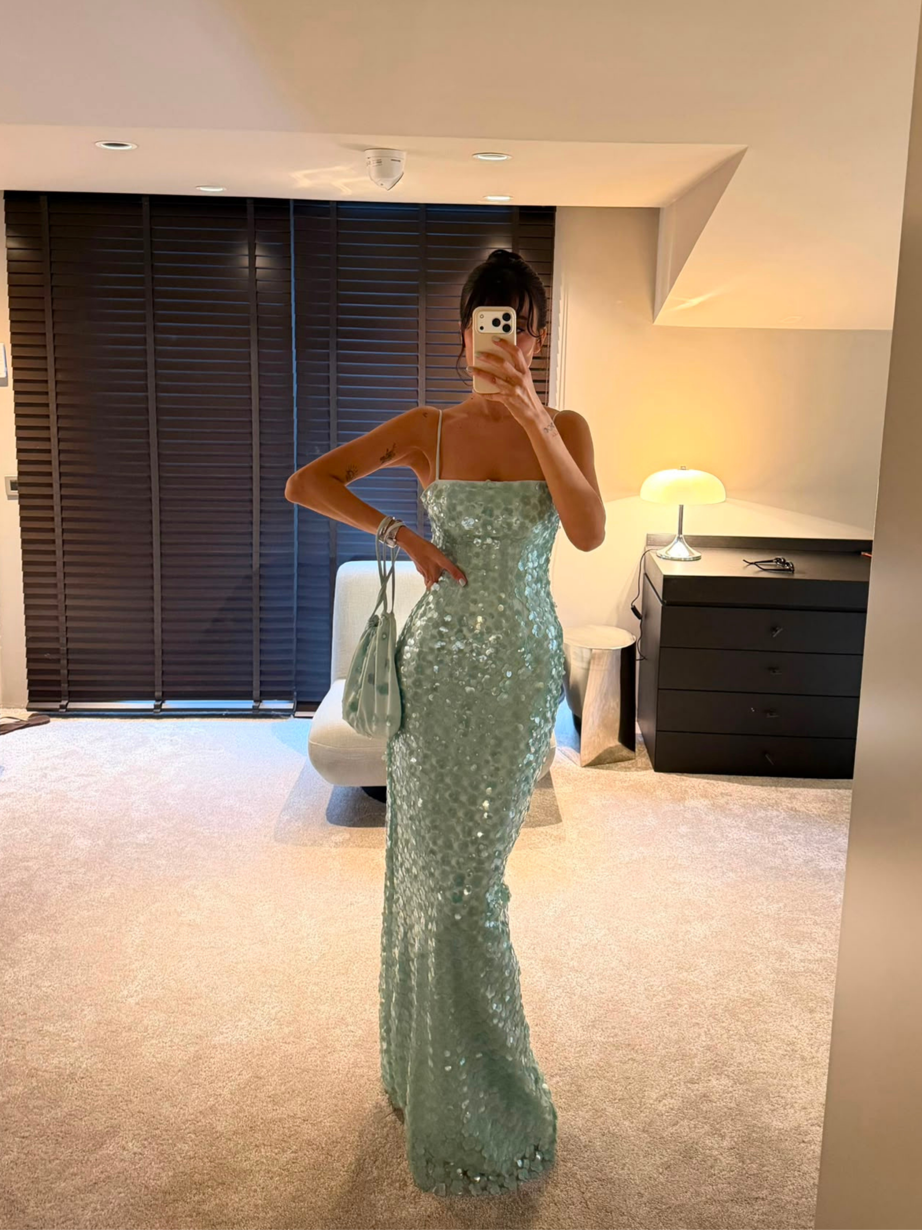 Kate Mint Slip Dress
