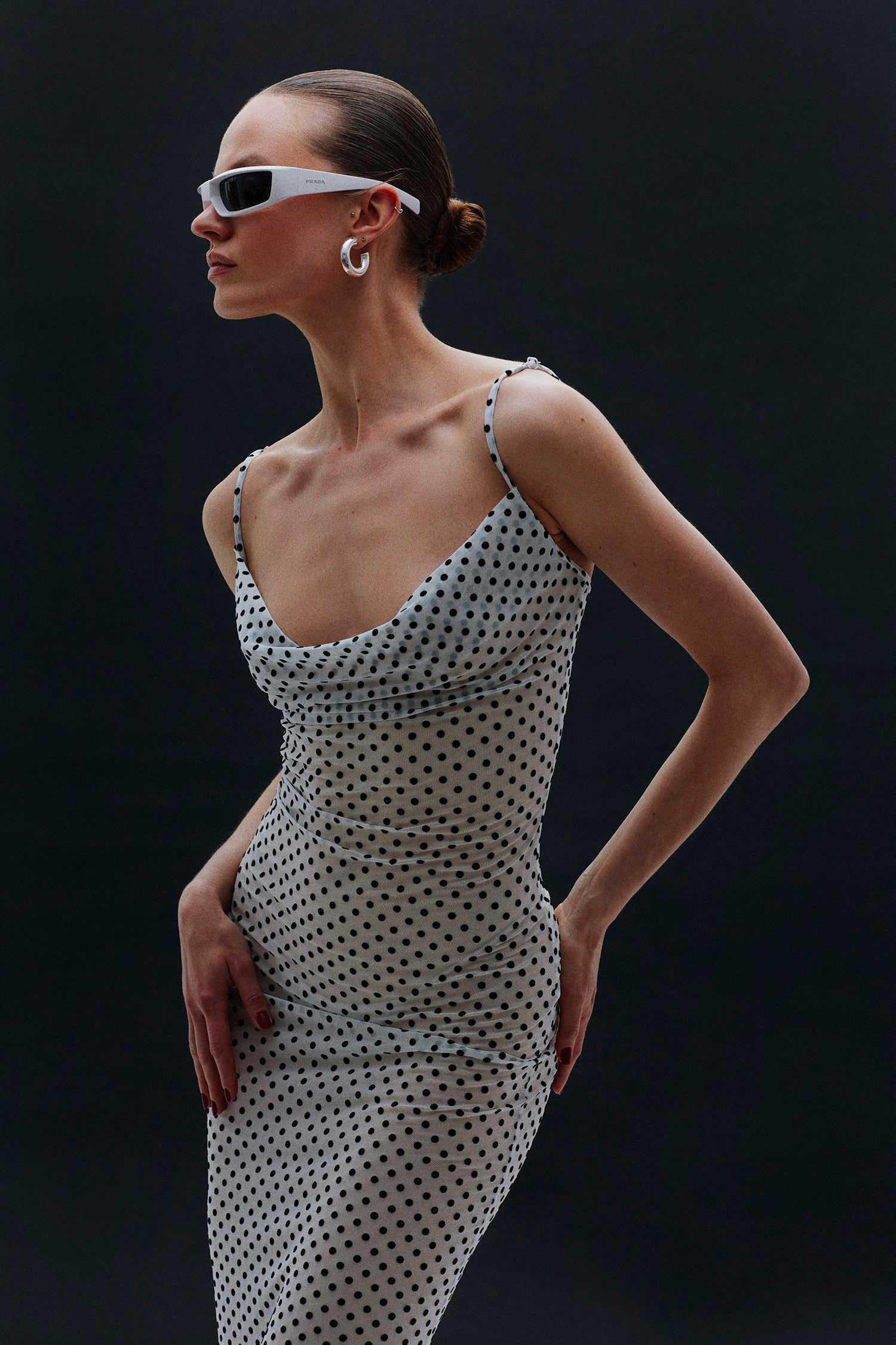 VIOLA in polka dot