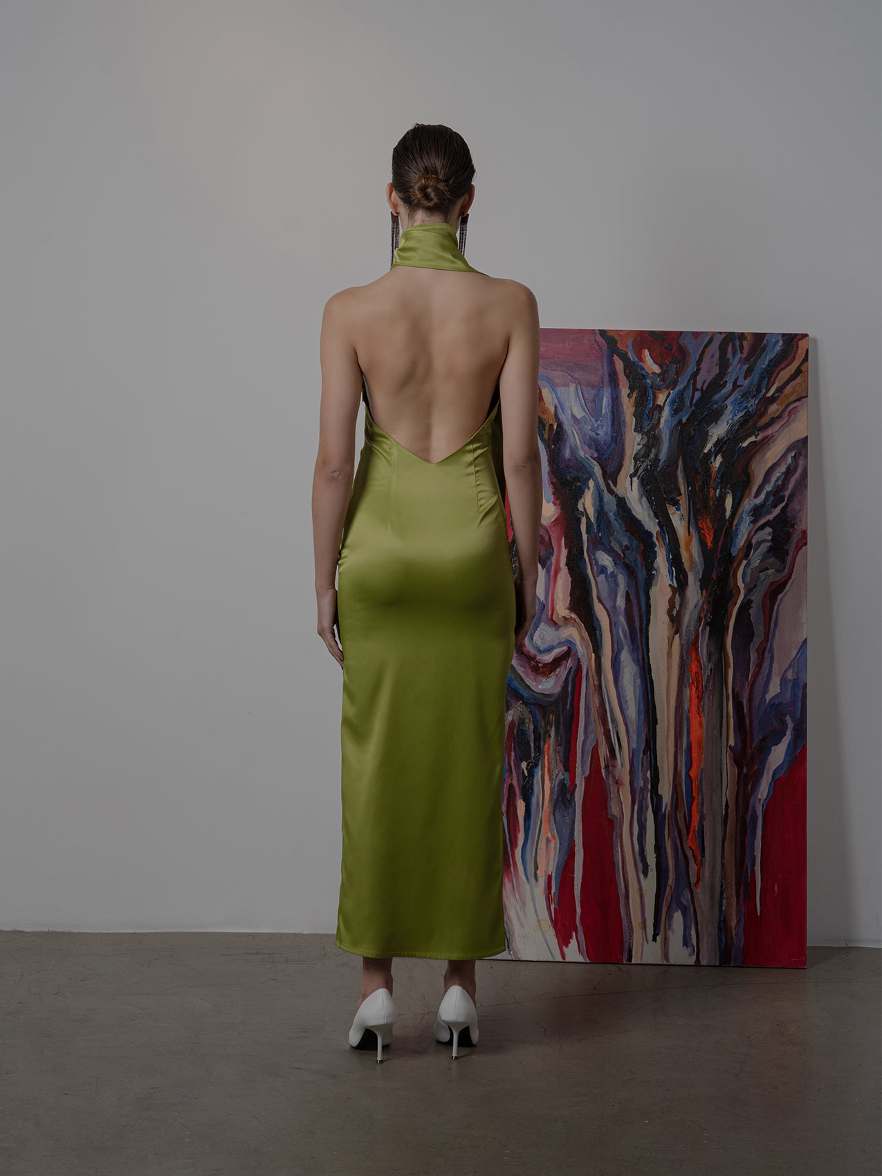 LAREEN in Pear Green