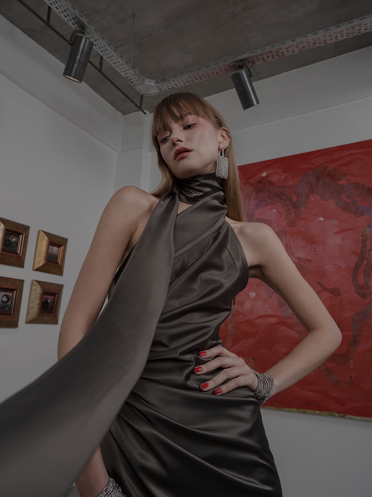 LAREEN in Soot Brown
