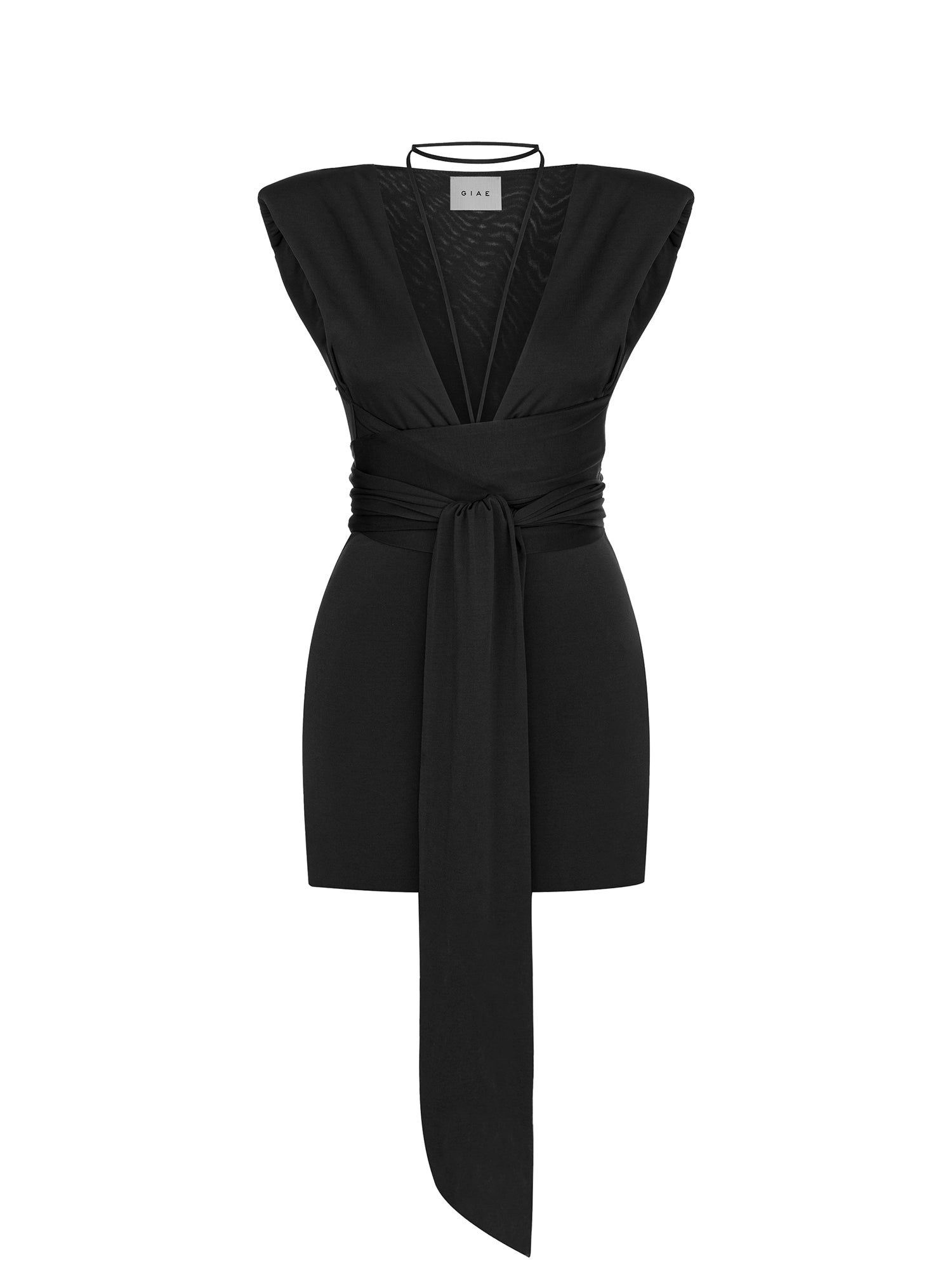VALENCIA Short Dress in Black