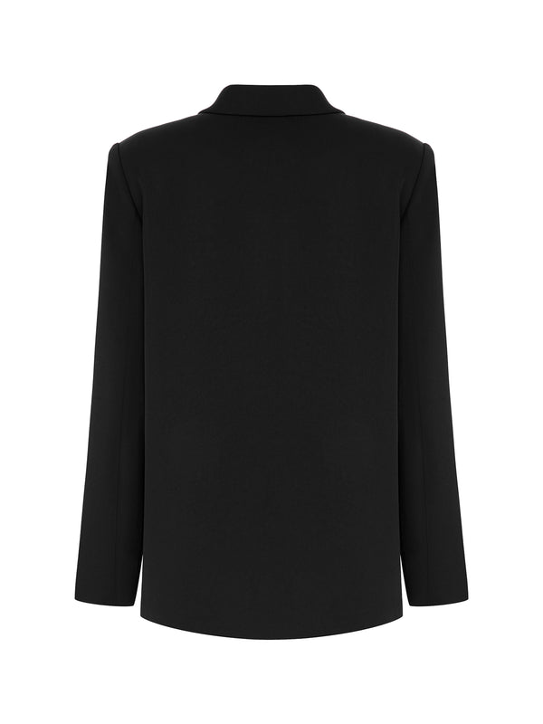 Ghara in Black Blazer